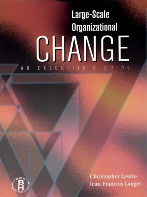 Book cover of Large-Scale Organizational Change: An Executive's Guide
