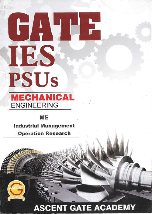 Book cover of ME Industrial Management Operation Research Mechanical Engineering