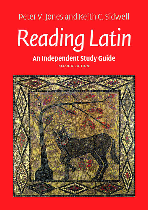 Book cover of An Independent Study Guide to Reading Latin (2)
