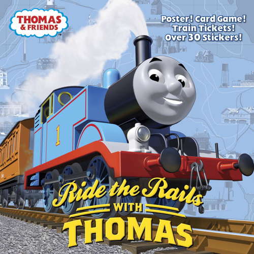 Book cover of Ride the Rails with Thomas (Thomas & Friends)