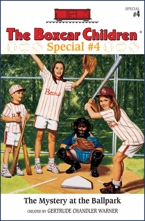Book cover of The Mystery at the Ballpark (Boxcar Children Special #4)