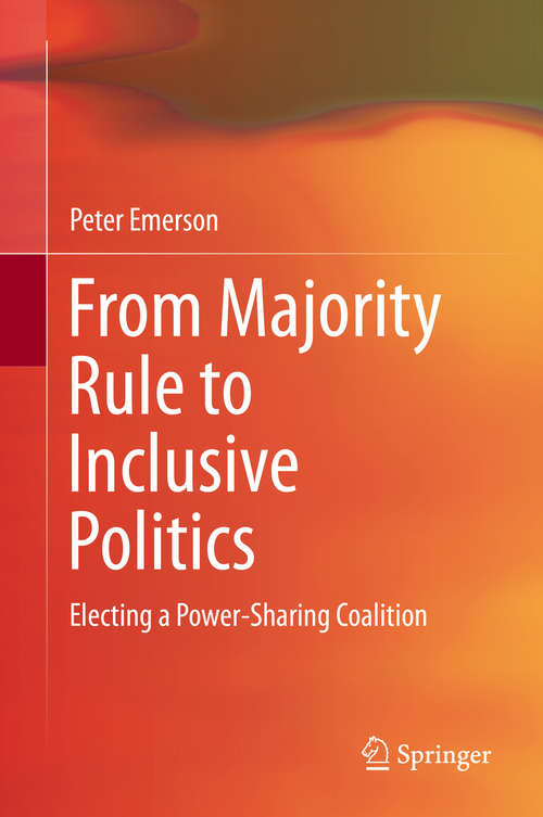 Book cover of From Majority Rule to Inclusive Politics