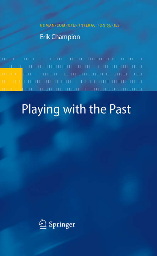 Book cover of Playing with the Past