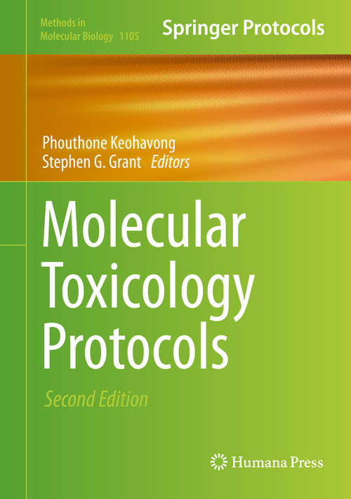 Book cover of Molecular Toxicology Protocols