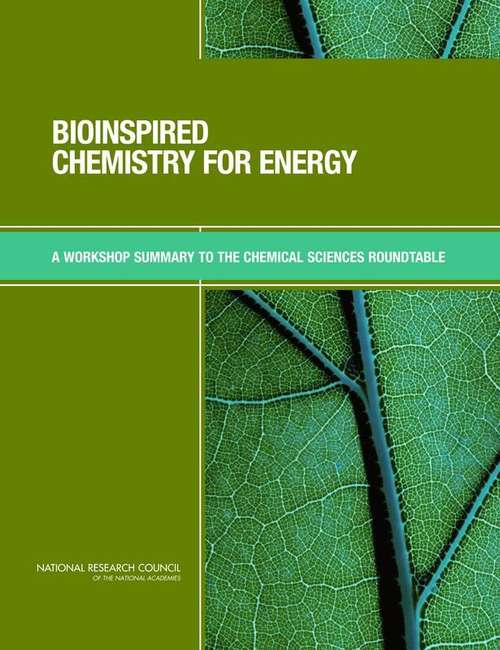 Book cover of Bioinspired Chemistry For Energy: A Workshop Summary To The Chemical Sciences Roundtable