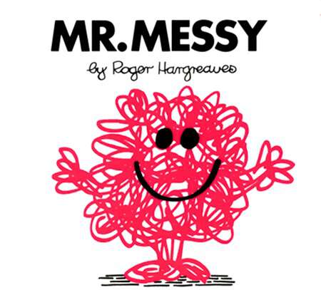 Book cover of Mr. Messy (Mr. Men and Little Miss)