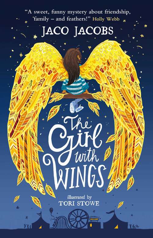 Book cover of The Girl with Wings