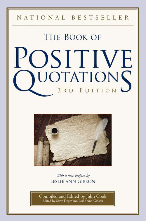 Book cover of The Book of Positive Quotations (3rd Edition)