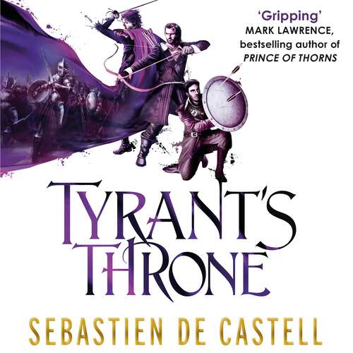 Book cover of Tyrant's Throne: The Greatcoats Book 4 (The Greatcoats #4)