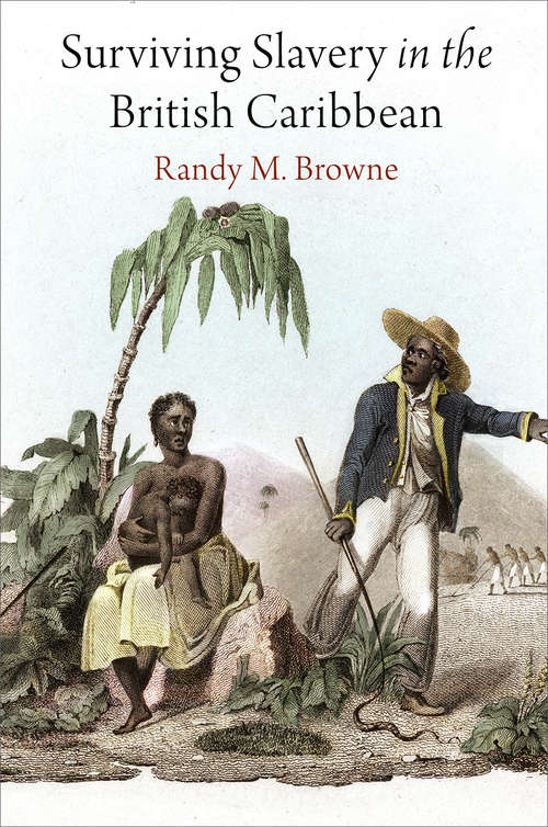 Book cover of Surviving Slavery in the British Caribbean