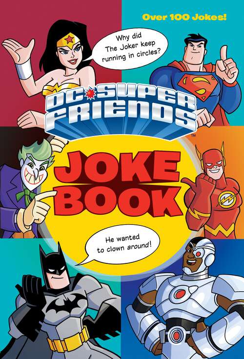 Book cover of DC Super Friends Joke Book (DC Super Friends)