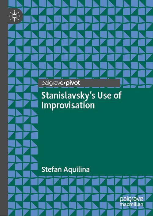 Book cover of Stanislavsky’s Use of Improvisation