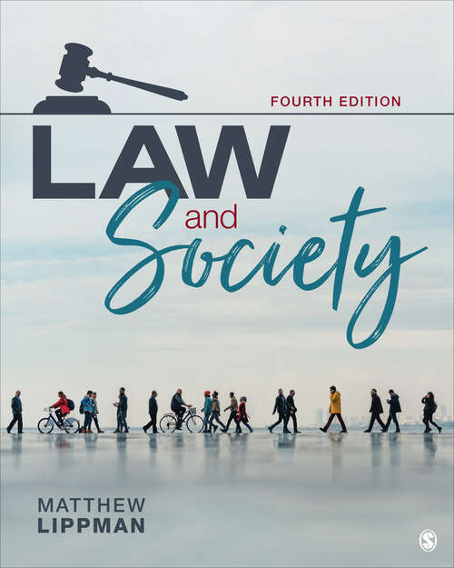 Book cover of Law and Society (Fourth Edition)