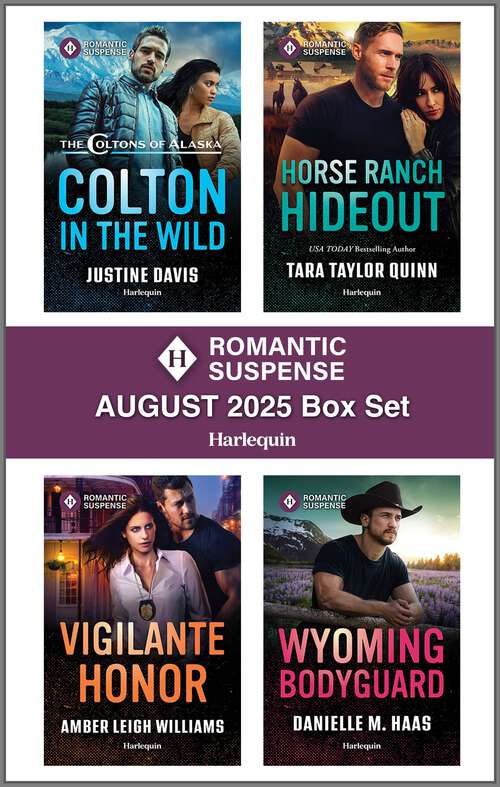 Book cover of Harlequin Romantic Suspense August 2025 - Box Set (Original)