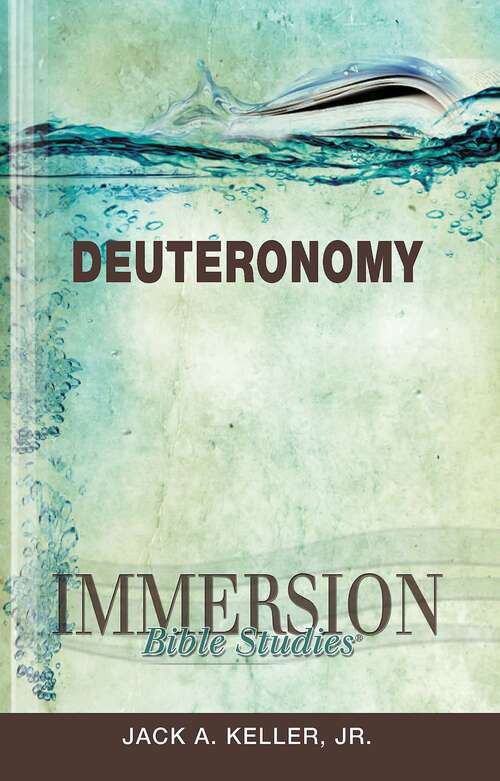 Book cover of Immersion Bible Studies | Deuteronomy