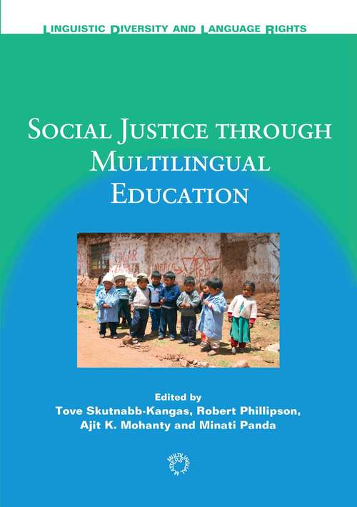 Book cover of Social Justice through Multilingual Education