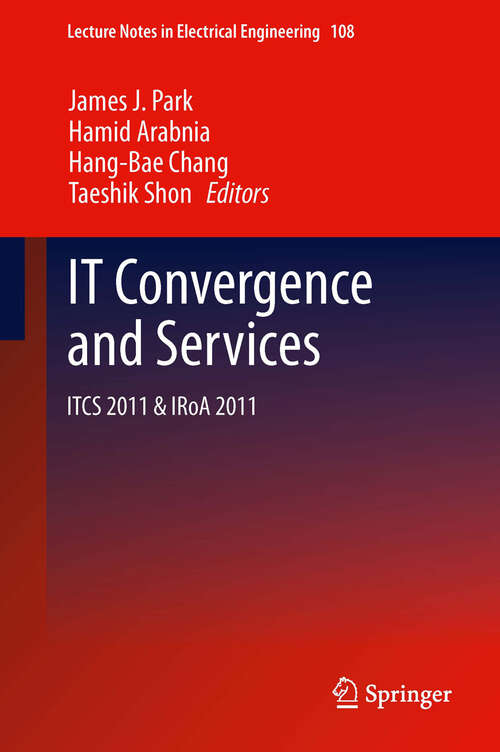 Book cover of IT Convergence and Services