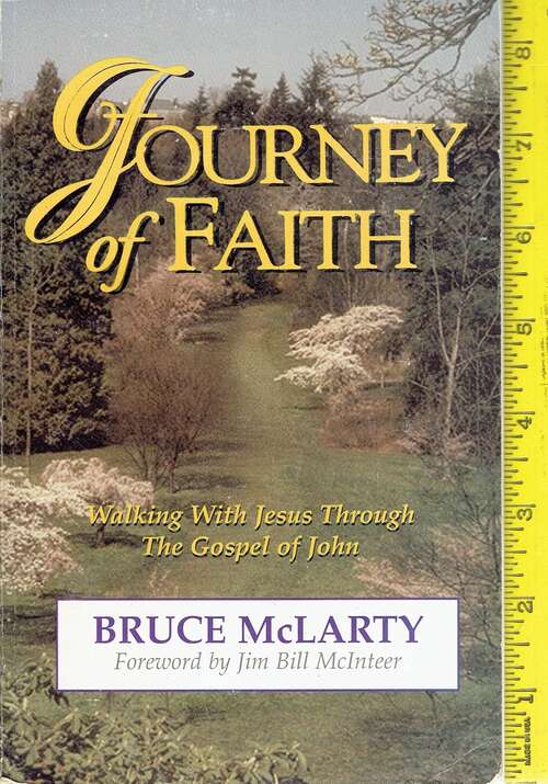 Book cover of JOURNEY of FAITH: Walking With Jesus Through The Gospel of John