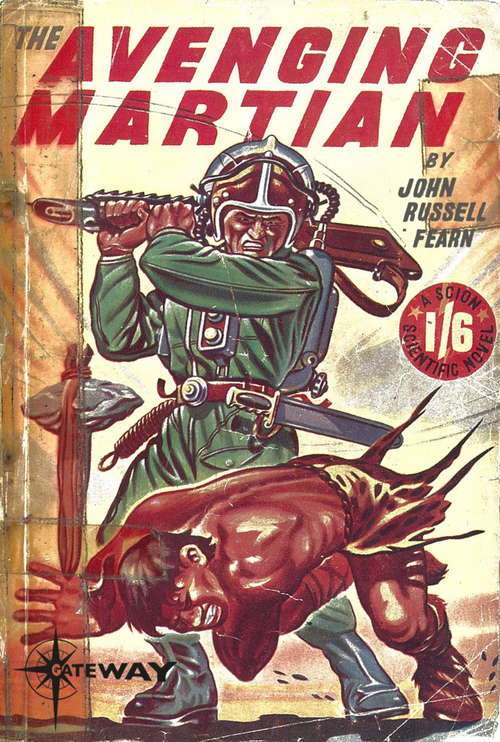 Book cover of The Avenging Martian