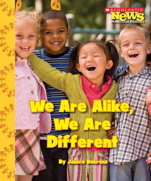Book cover of We Are Alike, We Are Different