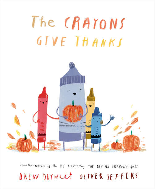 Book cover of The Crayons Give Thanks
