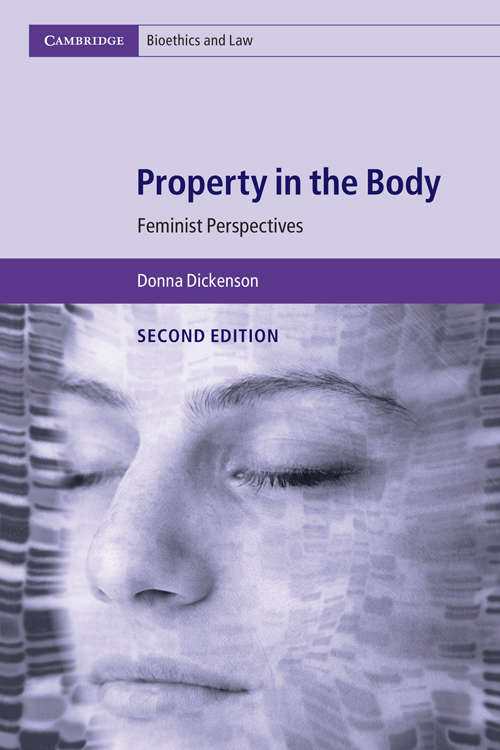 Book cover of Cambridge Bioethics and Law: Feminist Perspectives (Cambridge Bioethics and Law #39)