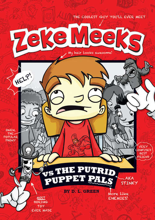 Book cover of Zeke Meeks vs the Putrid Puppet Pals (Zeke Meeks Ser.)