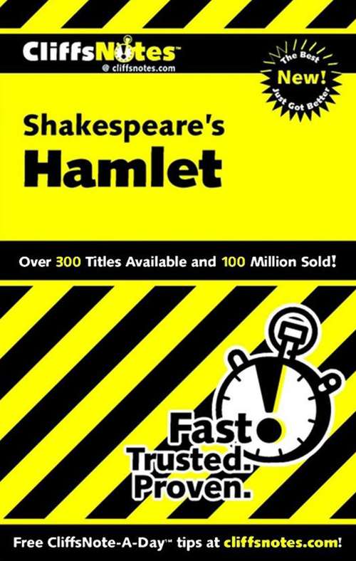 Book cover of CliffsNotes on Shakespeare's Hamlet