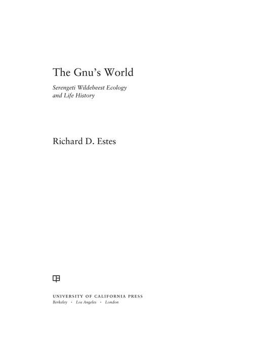 Book cover of Gnu's World
