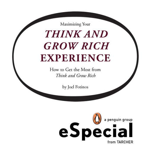 Book cover of Maximizing Your Think and Grow Rich Experience