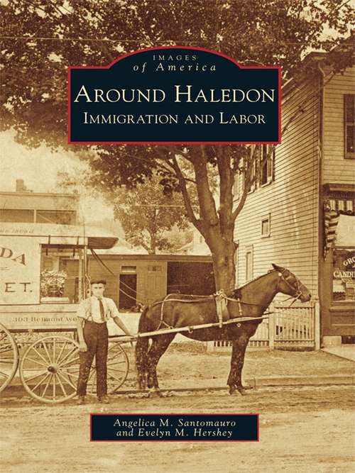 Book cover of Around Haledon: Immigration and Labor (Images of America)