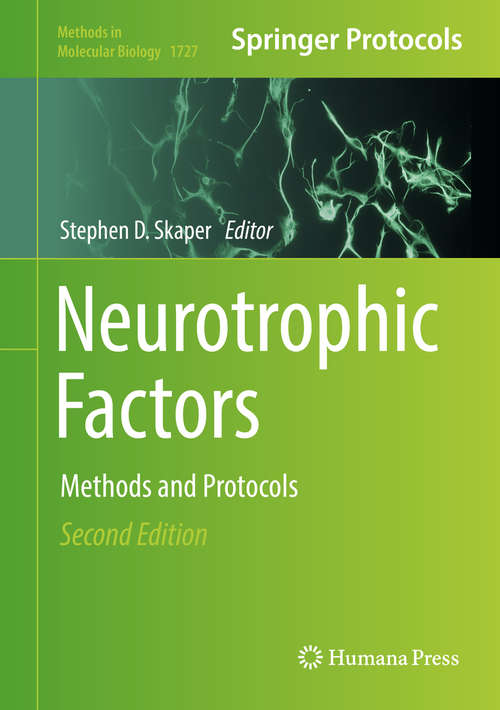 Book cover of Neurotrophic Factors