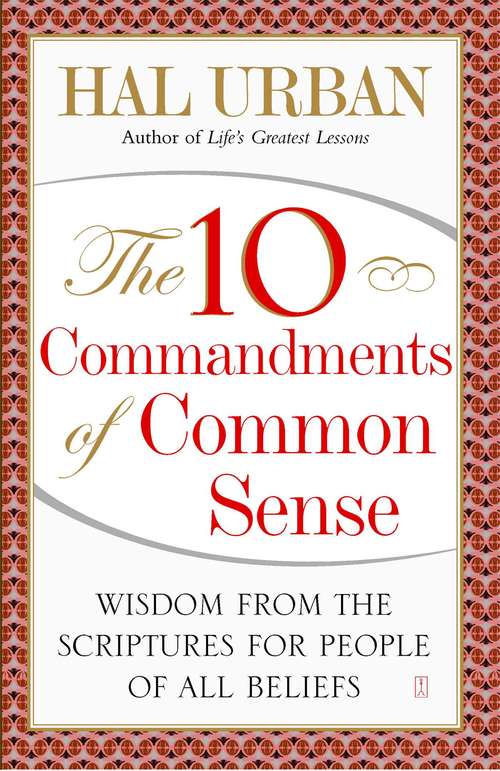 Book cover of The 10 Commandments of Common Sense