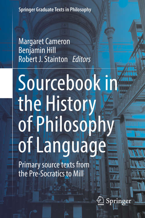 Sourcebook in the History of Philosophy of Language