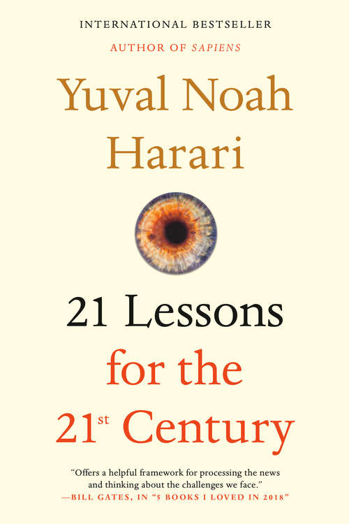 Book cover of 21 Lessons for the 21st Century