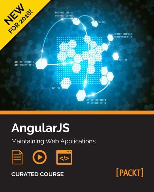 Book cover of AngularJS: Maintaining Web Applications