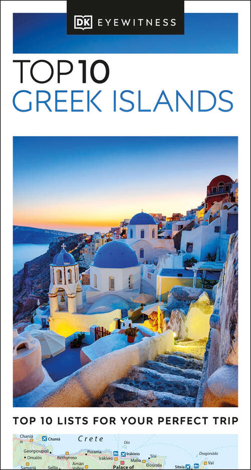 Book cover of DK Eyewitness Top 10 Greek Islands (Pocket Travel Guide)