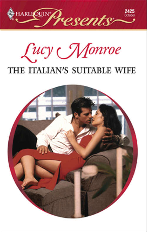 Book cover of The Italian's Suitable Wife