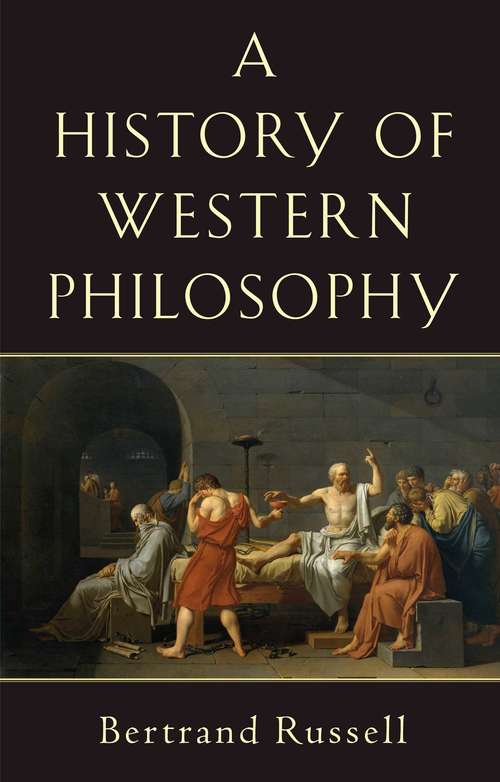 Book cover of History of Western Philosophy (Counterpoint Ser.)