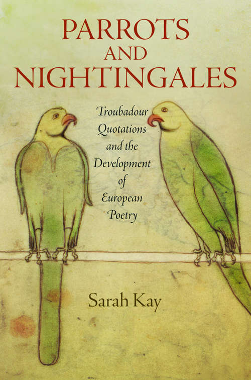 Book cover of Parrots and Nightingales