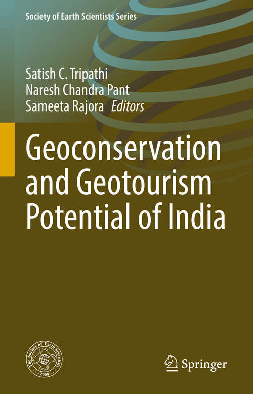 Book cover of Geoconservation and Geotourism Potential of India (Society of Earth Scientists Series)
