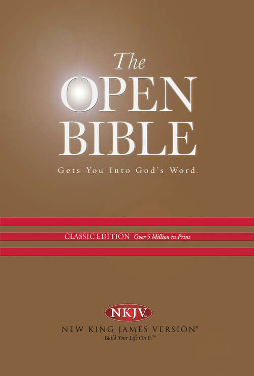 Book cover of Open Bible, Classic Edition