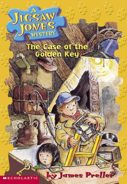 Book cover of The Case of the Golden Key (Jigsaw Jones Mystery #19)