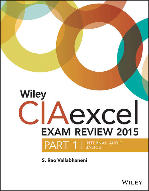 Book cover of Wiley CIAexcel Exam Review 2015, Part 1