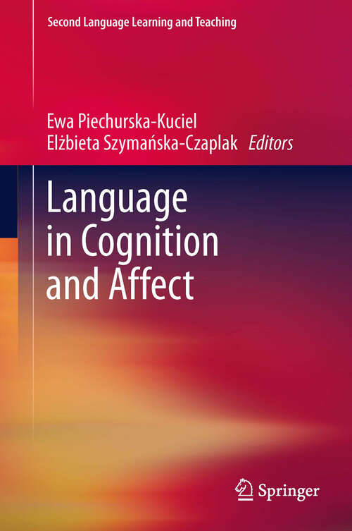 Book cover of Language in Cognition and Affect