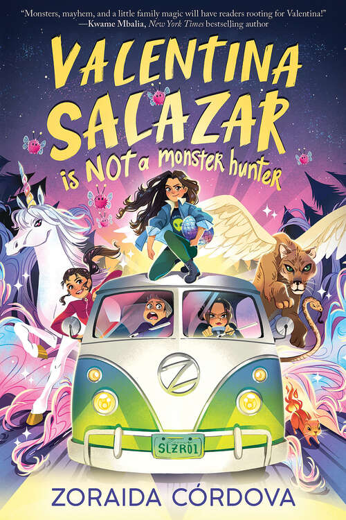 Book cover of Valentina Salazar is not a Monster Hunter