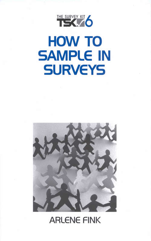 Book cover of How to Sample in Surveys