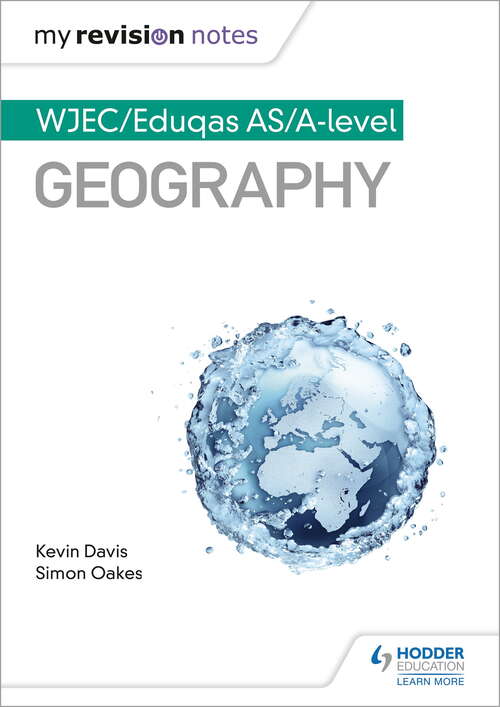 Book cover of My Revision Notes: WJEC/Eduqas AS/A-level Geography