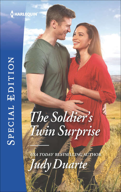 Book cover of The Soldier's Twin Surprise (Rocking Chair Rodeo #4)