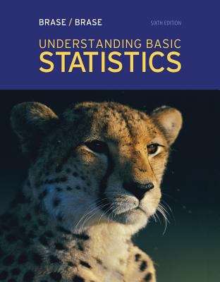 Book cover of Understanding Basic Statistics  Sixth Edition